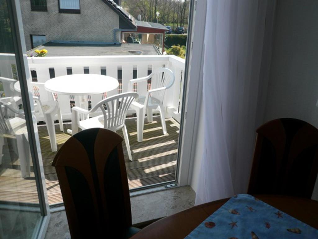 Apartamento "Haus Am Deich" Cuxhaven Exterior foto