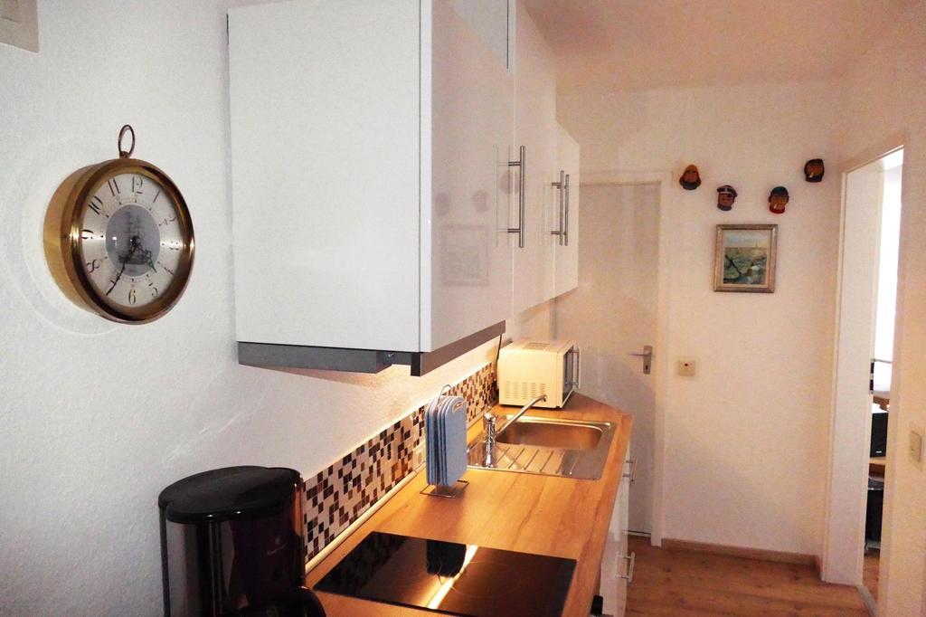 Apartamento "Haus Am Deich" Cuxhaven Exterior foto